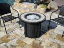 AZ Patio Heaters Round Tile Top Firepit