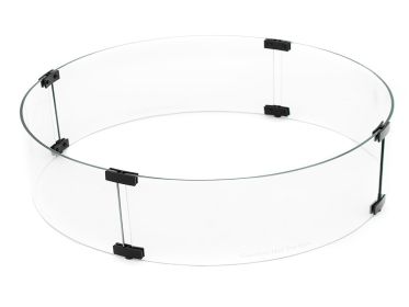 AZ Patio Heaters Glass Wind Screen - 22" Round