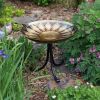 African Daisy Birdbath- Tripod Stand