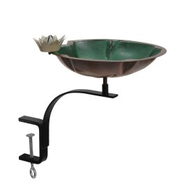 Lilypad Birdbath- Rail Mount Bracket