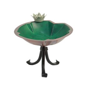 Lilypad Birdbath- Tripod Stand