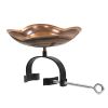Dara Knot Birdbath- Over Rail Bracket