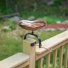 Dara Knot Birdbath- Over Rail Bracket