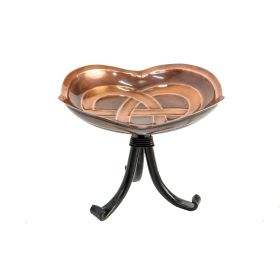 Dara Knot Birdbath- Tripod Stand