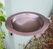 18" Classic Copper Birdbath- Wall Mount Bracket