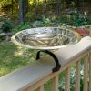 Three Hares Birdbath- Over Rail Bracket