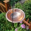 12" Copper Hanging Birdbath