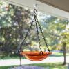 12" Mandarin Hanging Birdbath