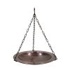 18" Classic Copper Hanging Birdbath