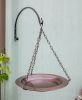 18" Classic Copper Hanging Birdbath