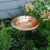 Hammered Copper Bowl w/ Rim- Stake