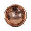 Hammered Copper Bowl w/Rim, Non-threaded
