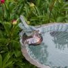 Scallop Shell Birdbath- Stake