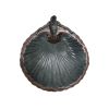 Scallop Shell Birdbath- Stake