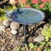 Scallop Shell Birdbath- Tripod Stand