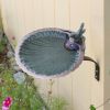 Scallop Shell Birdbath- Wall Mount Bracket