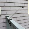 Angled Rail Mount Pole- 45°