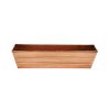 Small Copper Plated Flower Box