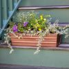 Small Copper Plated Flower Box