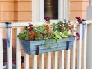 Small Nantucket Blue Flower Box