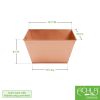 Small Copper Plated Tapered Planter
