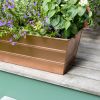 Medium Copper Plated Flower Box