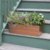 Medium Copper Plated Flower Box