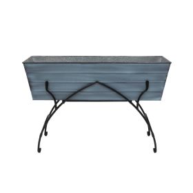 Bella Stand- Large Blue Flower Box