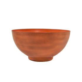 Small Planting Bowl, Burnt Sienna