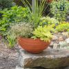 Large Planting Bowl, Burnt Sienna