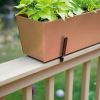 Copper Flower Box Bracket Kit for 2x6 Railing