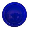 12" Cobalt Blue Crackle Birdbath- Tripod Stand