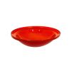 12" Crackle Glass Bowl - Red