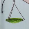 14" Fern Green Hanging Birdbath