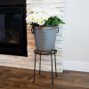 14"H Argyle Plant Stand