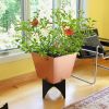 Zaha II Planter- Copper Plated Flower Box