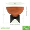 Norma I Planter- Burnt Sienna Bowl