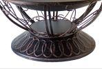 AZ Patio Heaters Wood Burning Fire Pit with Scroll Design
