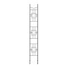 Square-on-Squares 135" Slim Trellis