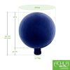 10" Gazing Globe, Blue