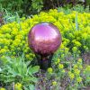 10" Gazing Globe, Plum
