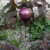 10" Gazing Globe, Plum