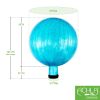 10" Gazing Globe, Teal