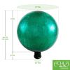 12" Gazing Globe, Emerald Green