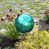 12" Gazing Globe, Emerald Green