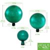 12" Gazing Globe, Emerald Green