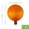 12" Gazing Globe, Mandarin