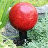 12" Gazing Globe, Red