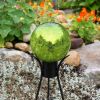6" Gazing Globe, Fern Green