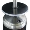 AZ Patio Heaters Outdoor Two-Toned Patio Heater in Stainless Steel and Black